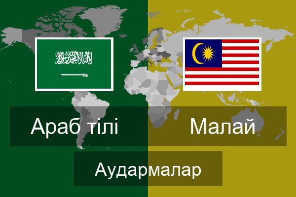  Малай Аудармалар