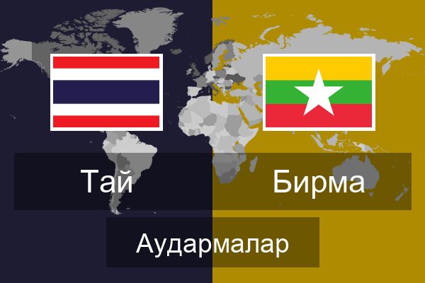  Бирма Аудармалар