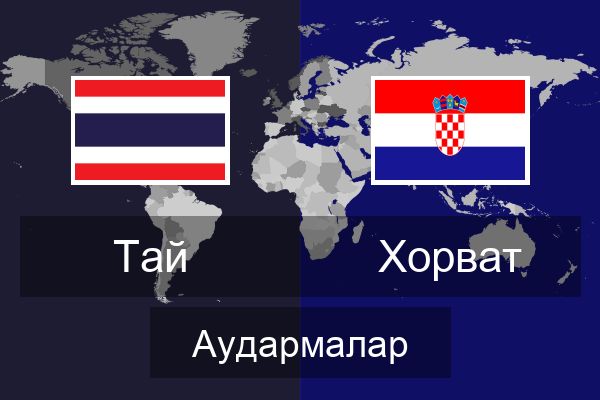  Хорват Аудармалар