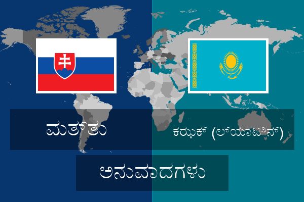  ಕಝಕ್ (ಲ್ಯಾಟಿನ್) ಅನುವಾದಗಳು