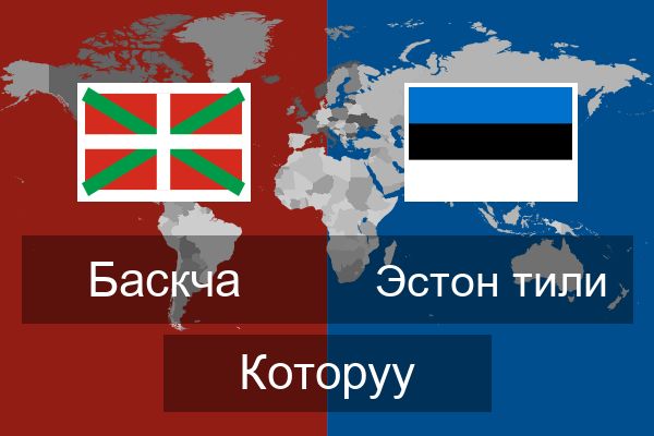  Эстон тили Которуу