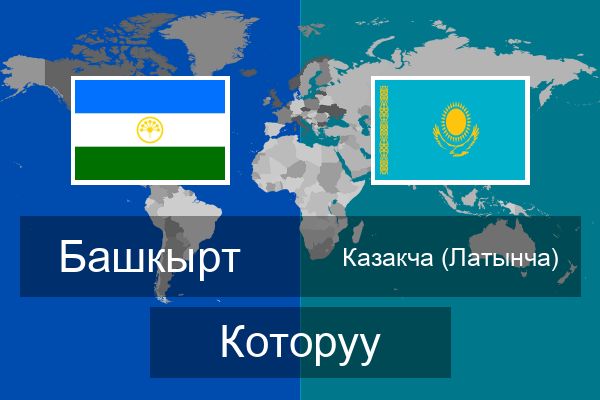  Казакча (Латынча) Которуу