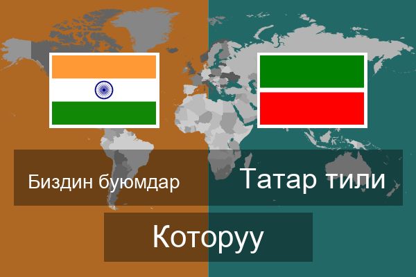  Татар тили Которуу