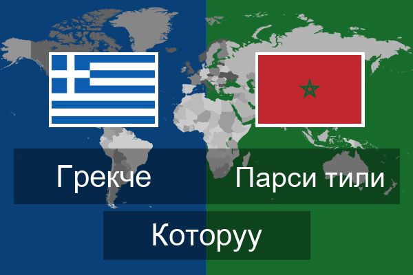  Парси тили Которуу