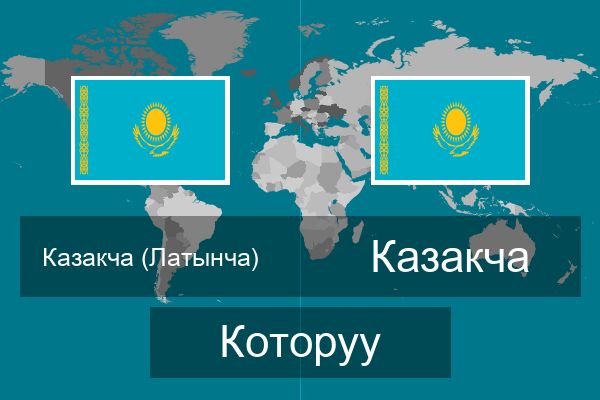  Казакча Которуу