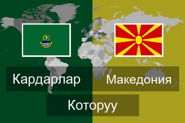  Македония Которуу