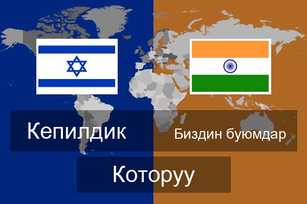  Биздин буюмдар Которуу