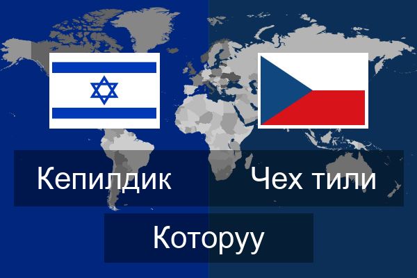  Чех тили Которуу