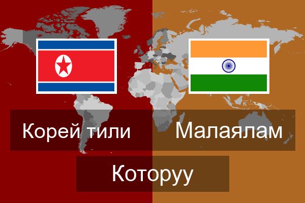  Малаялам Которуу