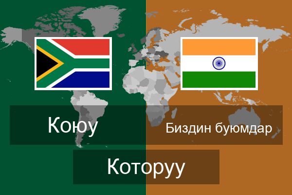  Биздин буюмдар Которуу