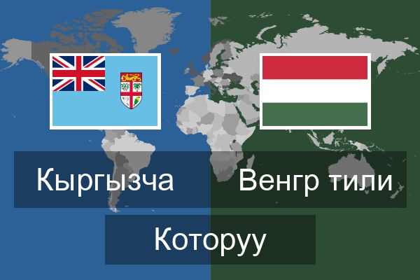  Венгр тили Которуу