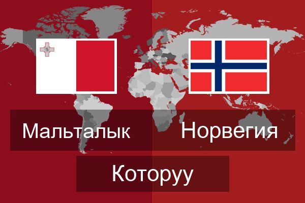  Норвегия Которуу