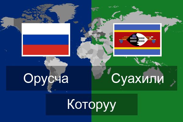  Суахили Которуу