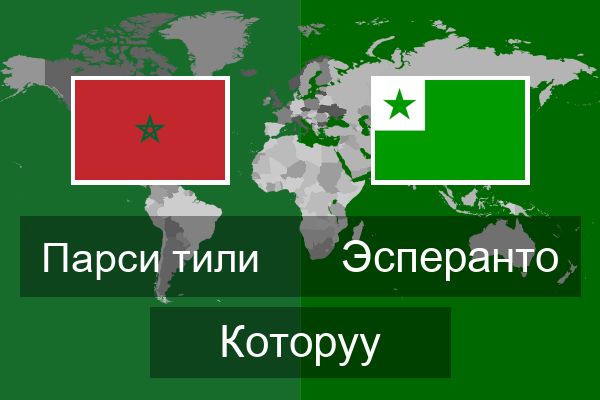  Эсперанто Которуу