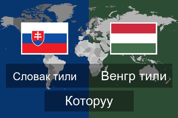  Венгр тили Которуу