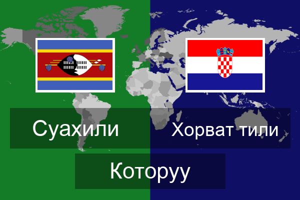  Хорват тили Которуу