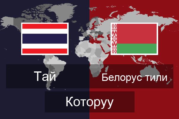  Белорус тили Которуу