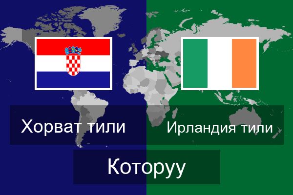  Ирландия тили Которуу