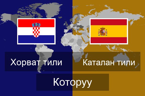  Каталан тили Которуу