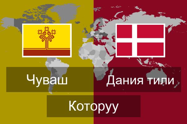  Дания тили Которуу