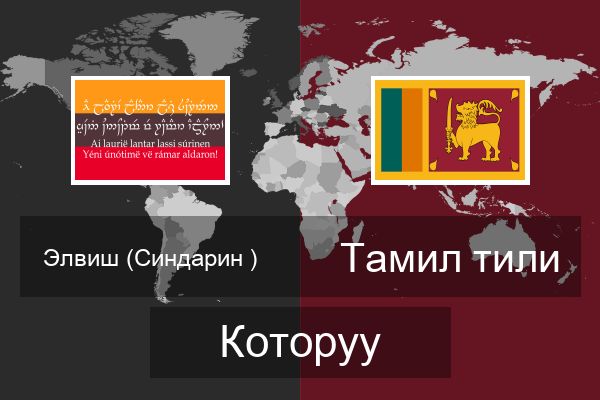  Тамил тили Которуу