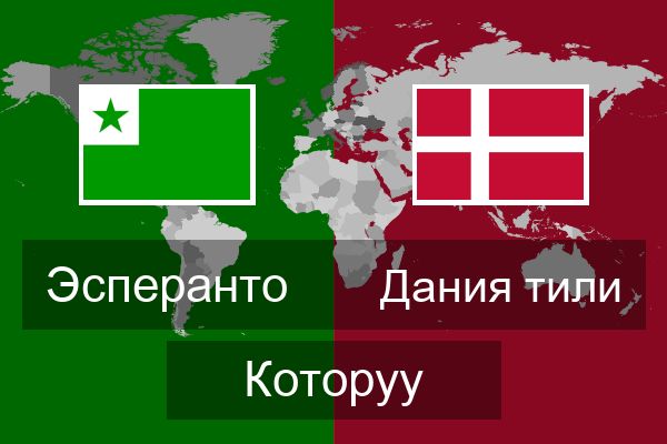  Дания тили Которуу