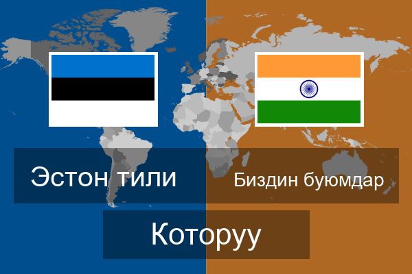  Биздин буюмдар Которуу