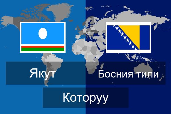  Босния тили Которуу