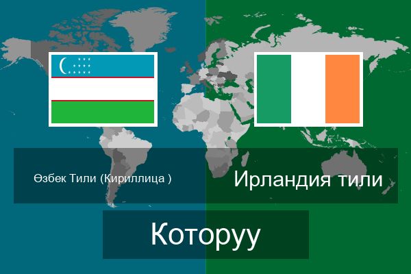  Ирландия тили Которуу