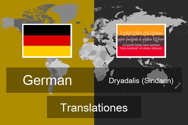  Dryadalis (Sindarin) Translationes