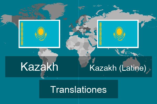  Kazakh (Latine) Translationes