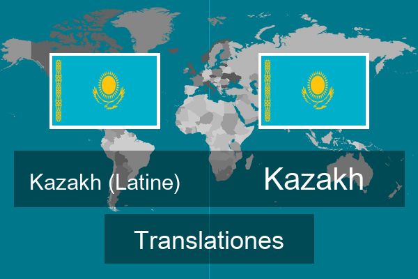  Kazakh Translationes