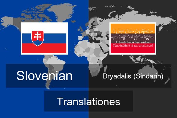  Dryadalis (Sindarin) Translationes