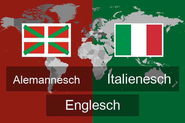  Italienesch Englesch