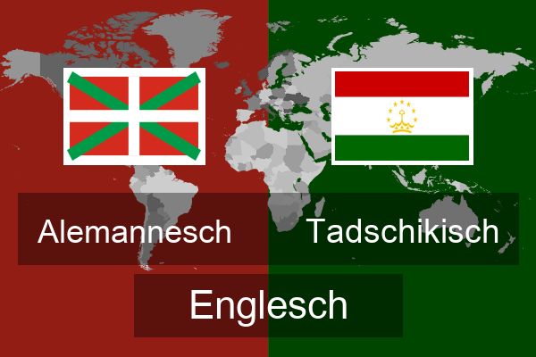  Tadschikisch Englesch