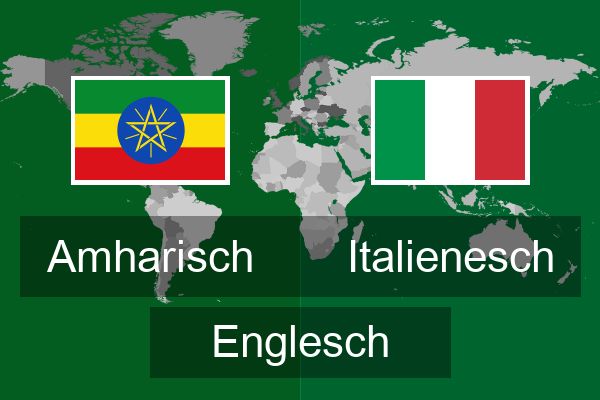  Italienesch Englesch