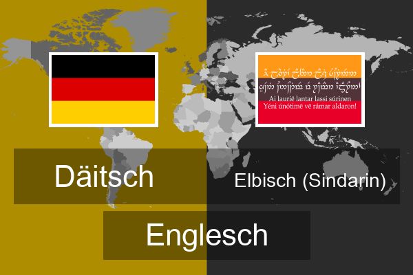  Elbisch (Sindarin) Englesch