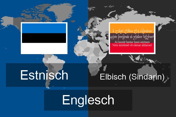  Elbisch (Sindarin) Englesch