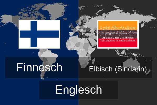  Elbisch (Sindarin) Englesch