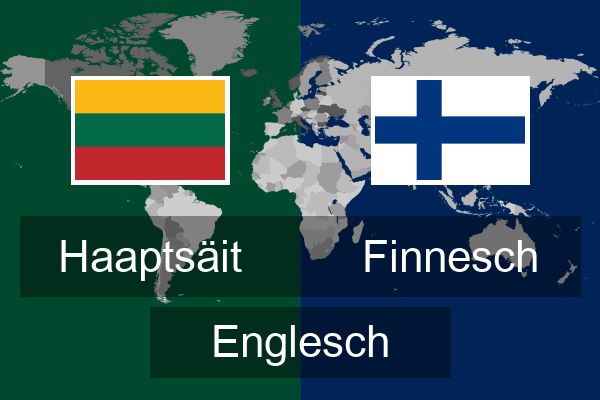  Finnesch Englesch