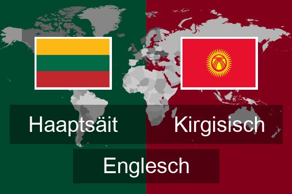  Kirgisisch Englesch