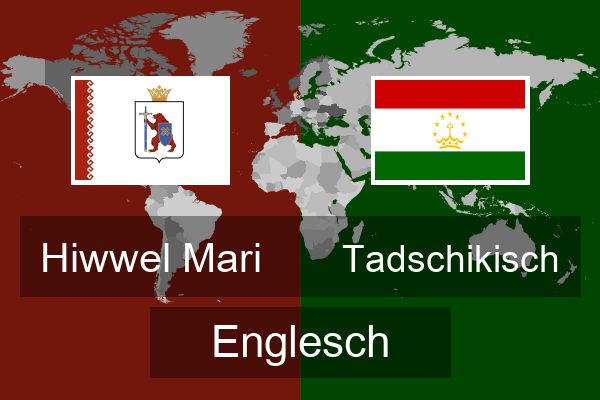  Tadschikisch Englesch