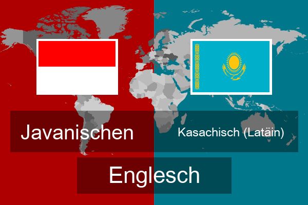  Kasachisch (Latäin) Englesch