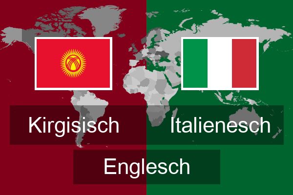  Italienesch Englesch