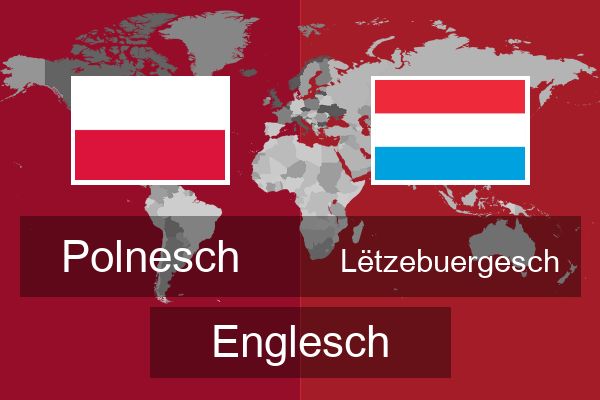  Lëtzebuergesch Englesch