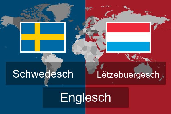  Lëtzebuergesch Englesch