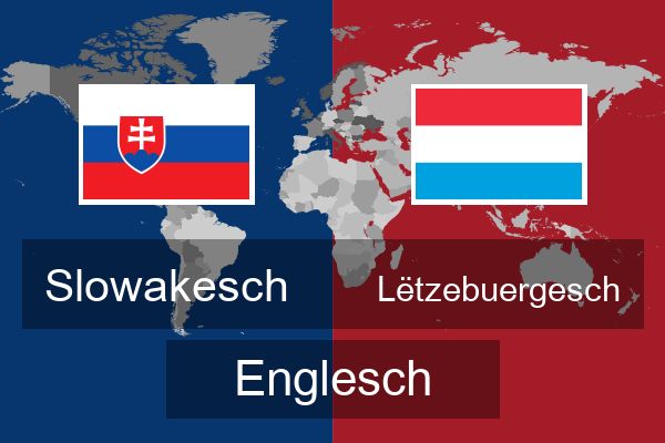  Lëtzebuergesch Englesch