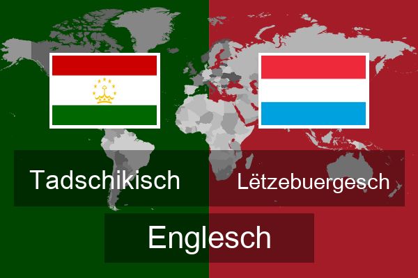  Lëtzebuergesch Englesch