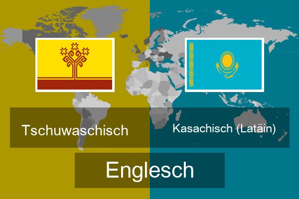  Kasachisch (Latäin) Englesch