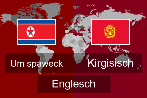  Kirgisisch Englesch